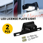 LED License Plate Light for Trailer UTV ATV Truck (12V DC)