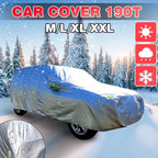 All Season Car Cover for SUV (Silver, Reflective Strip, UV, Dust Proof)