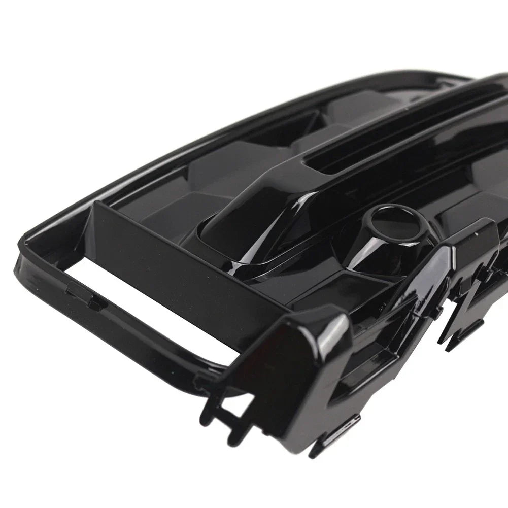 Left Front Fog Light Frame Cover Glossy Black for Audi A6 C8 S6 (2023-2025)