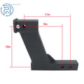 2 Inch Solid Shank Hitch Adapter for 10 Inch Lift Drop (10000LB)