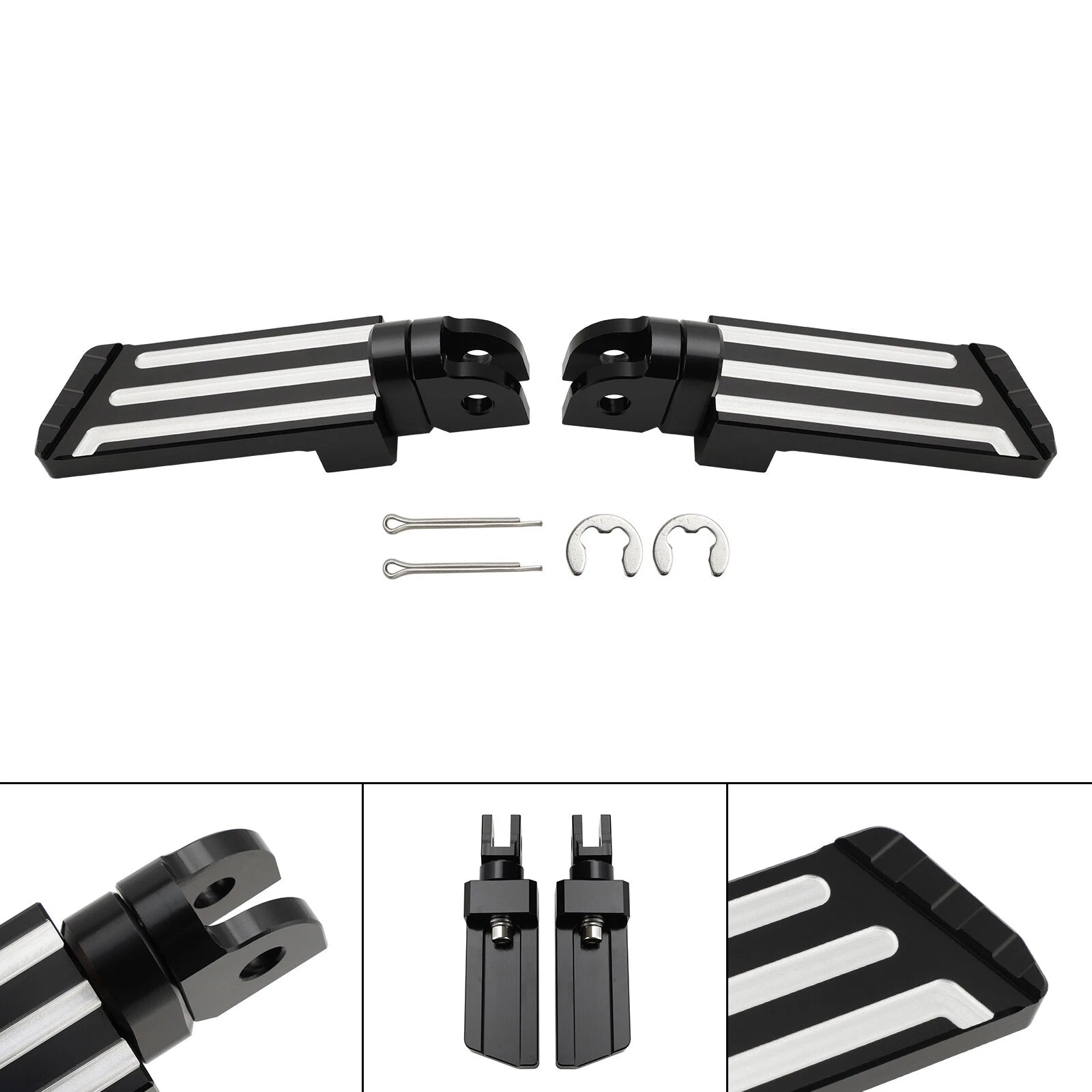 Front Footrests Foot Pegs for Rebel 1100 CM1100 CMX 1100 DCT/MT (2021–2023)