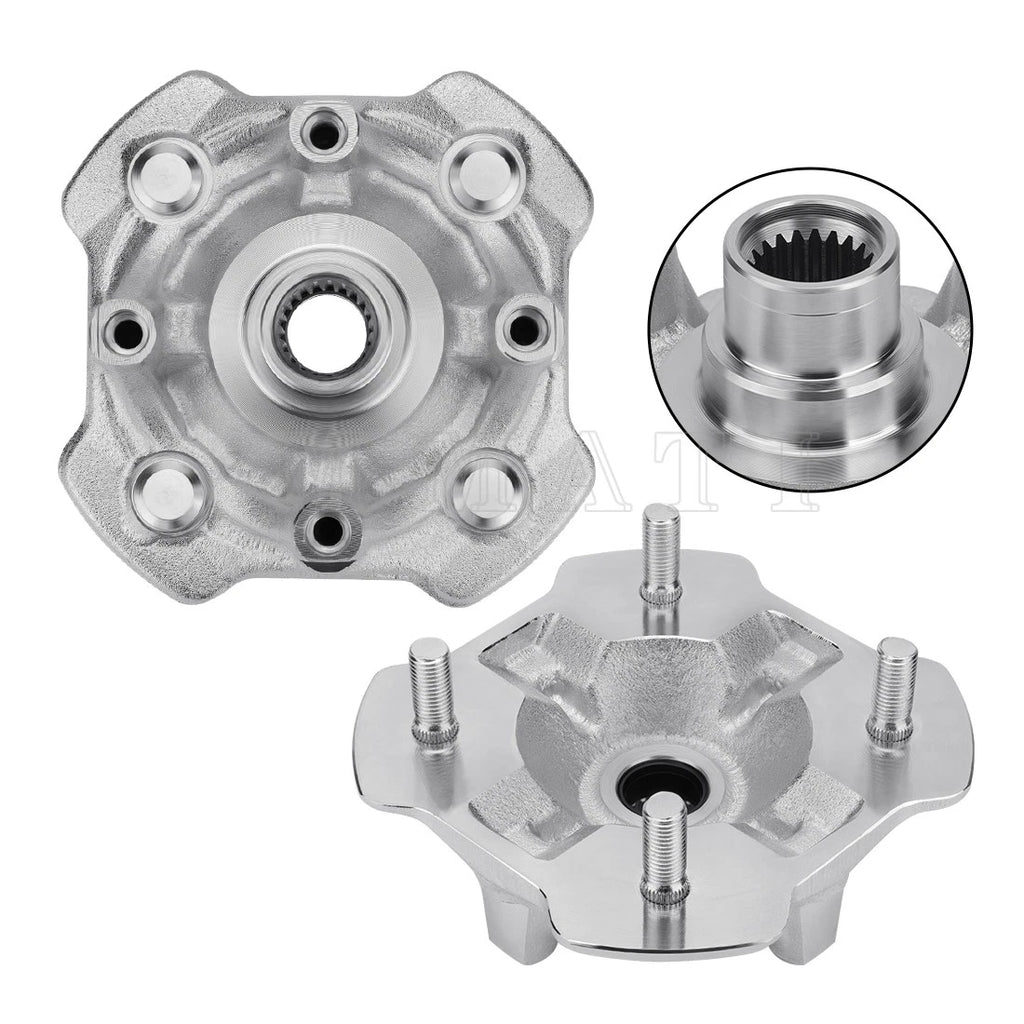 2X Front Wheel Hubs for Honda Rincon 680 TRX680FA/FGA (2006–2023)