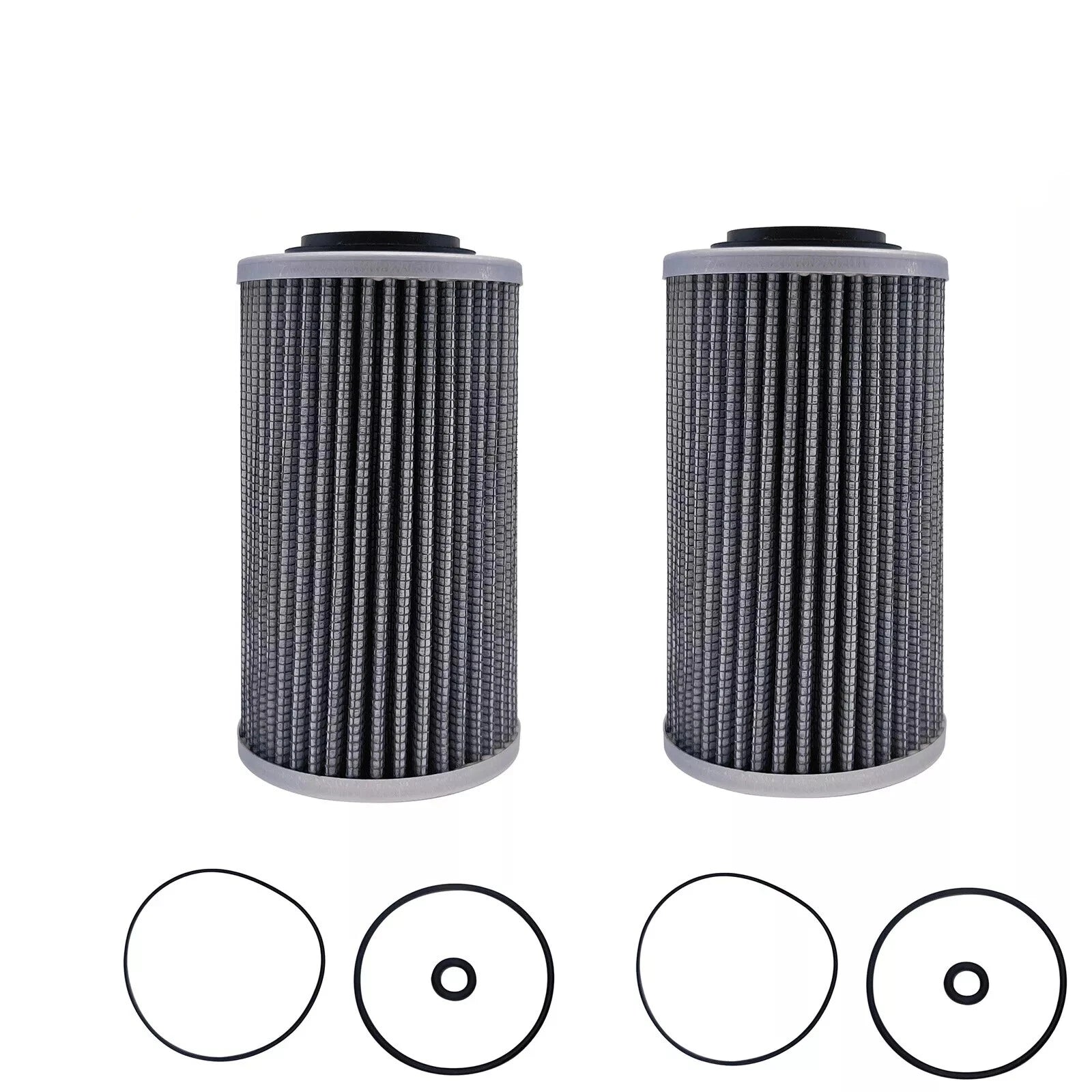 2X Oil Filter & O Ring Kit for Sea Doo 4-Tec RXPX RXTX GTX GTI Wake (2002–2023)
