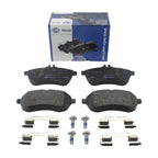 Set of 4 Low-Met Disc Brake Pads for Mercedes R172 W204 (2011–2015)