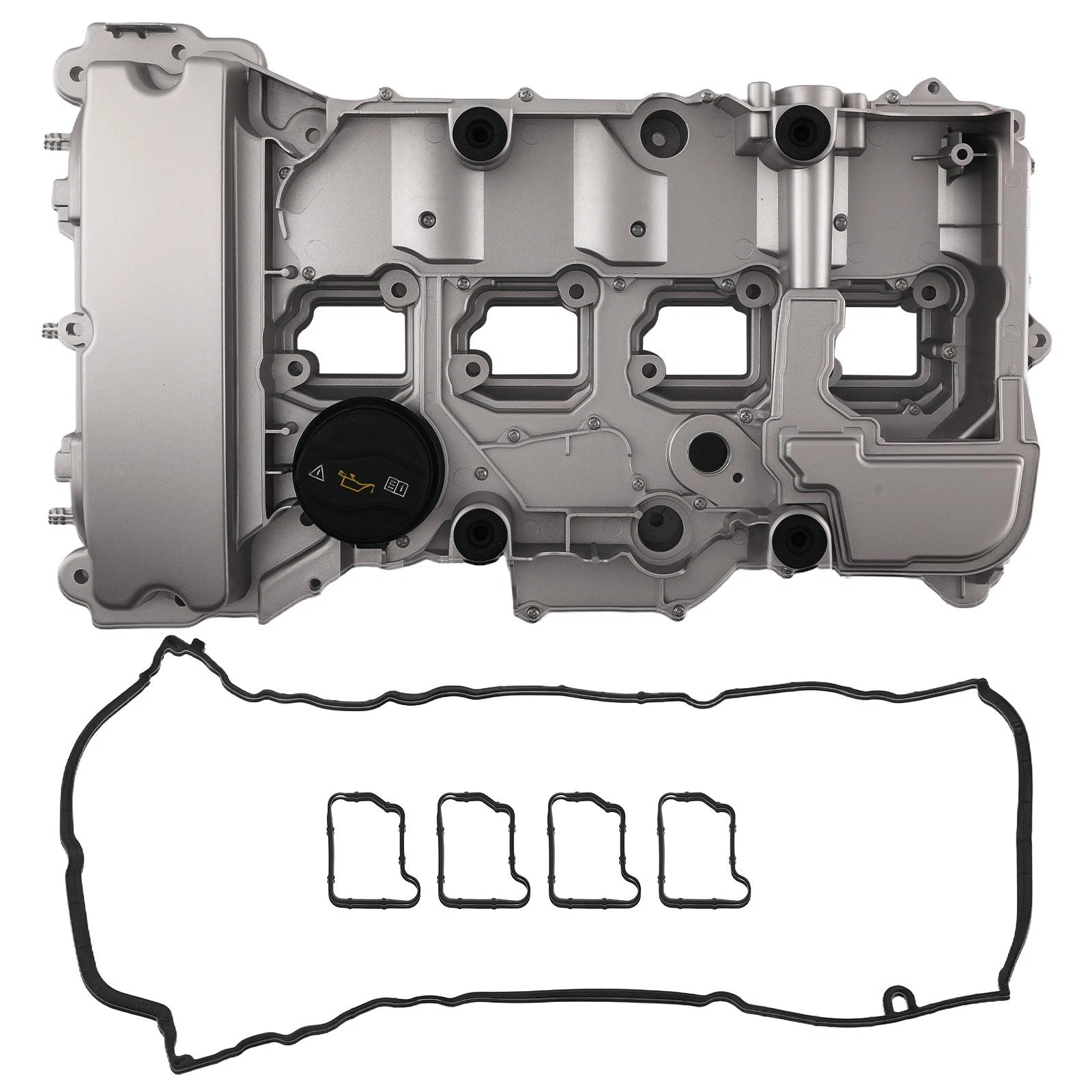 Aluminum Valve Cover for Mercedes-Benz C180 E200 M271 1.8L (2001–2006)