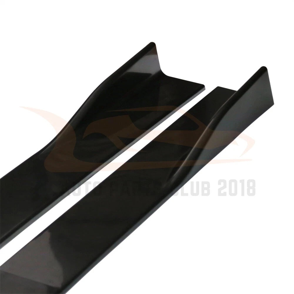 Front Bumper Lip and Side Skirt Splitter for BMW