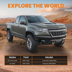 3" Front 2" Rear Lift Kit for GMC Canyon, Chevy Colorado (2015-2022)