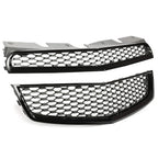 Black Honeycomb Front Upper & Lower Bumper Grille for Chevy Equinox (2010–2015)