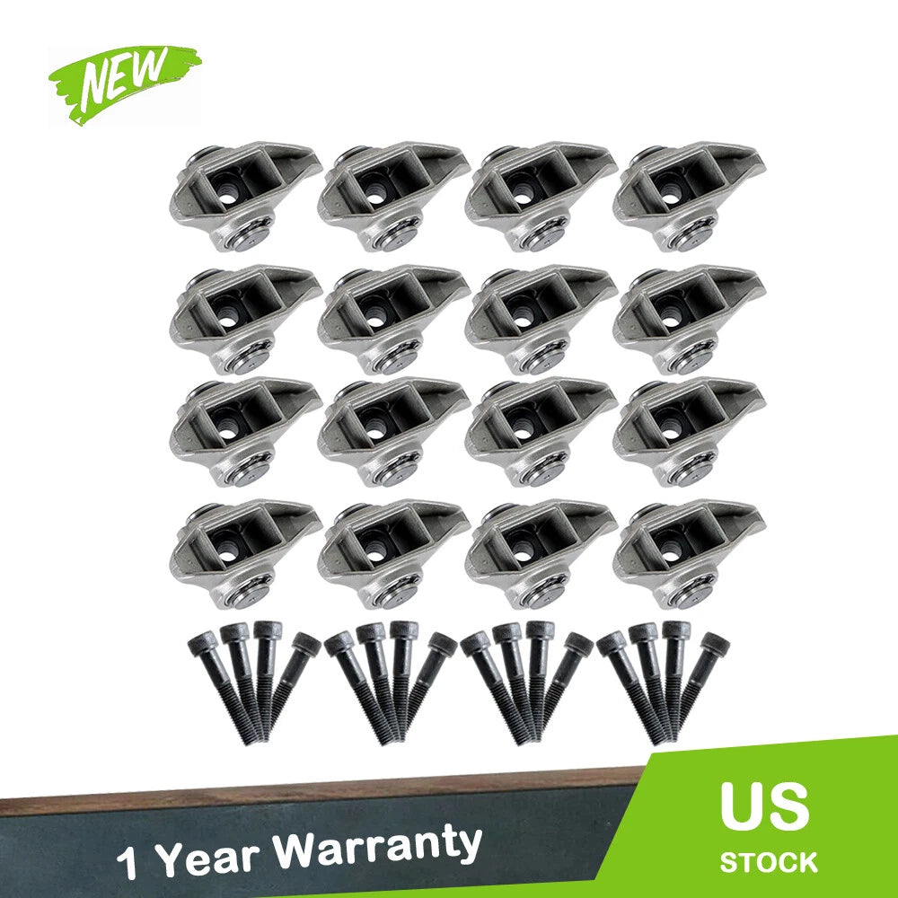Set of Rocker Arms with Upgraded Trunion Kit for LS2 LS6 LS1 (4.8–6.0)