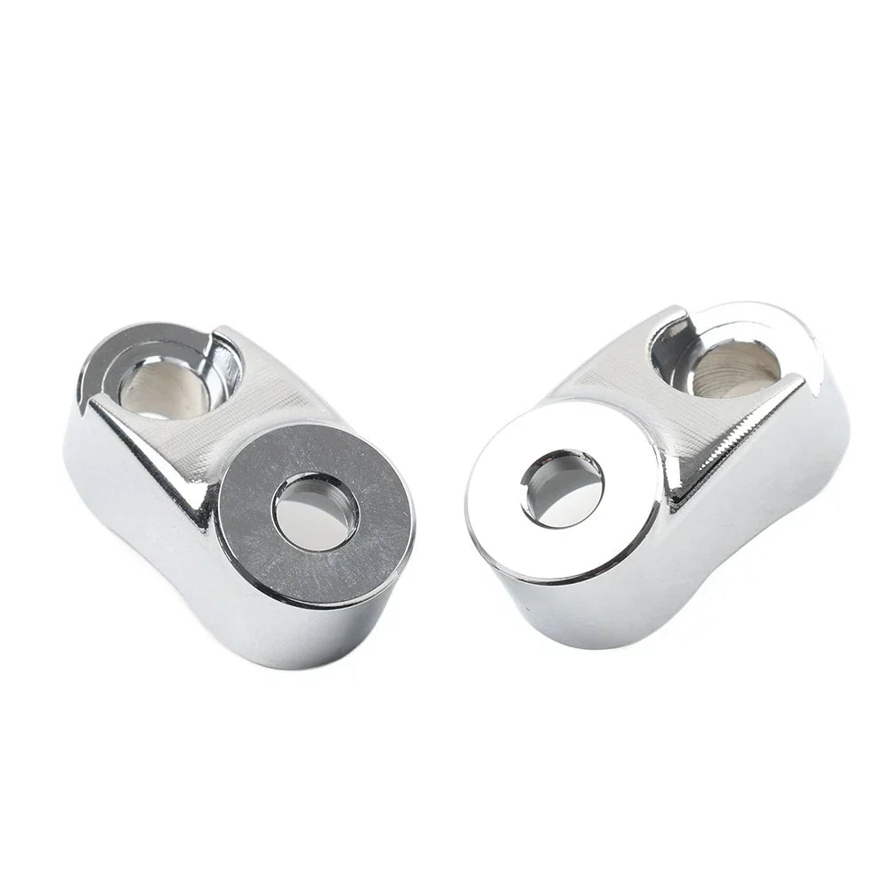 39MM 49MM Front Turn Signal Mount Bracket Relocation for Harley Dyna FXR (2006-2017)