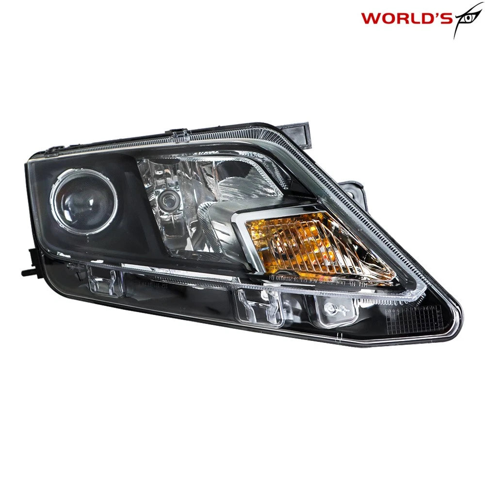 Right Factory Projector Headlight for Ford Fusion (2010–2012) Black Housing