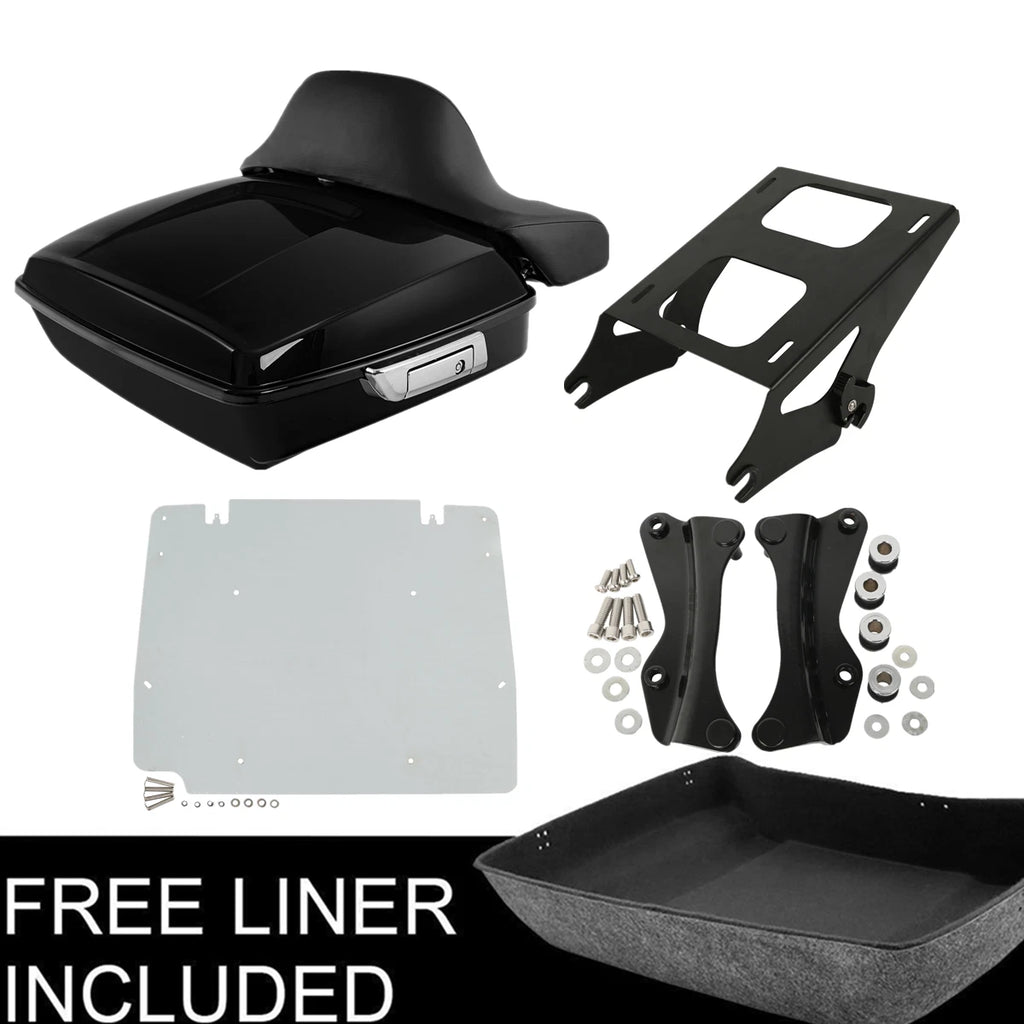 Chopped Trunk Pad Mount Plate for Harley Touring Glide (2014–2023)