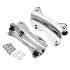 Chrome 4 Point Docking Hardware Kit for Harley Road King, Street Glide (2014–2025)