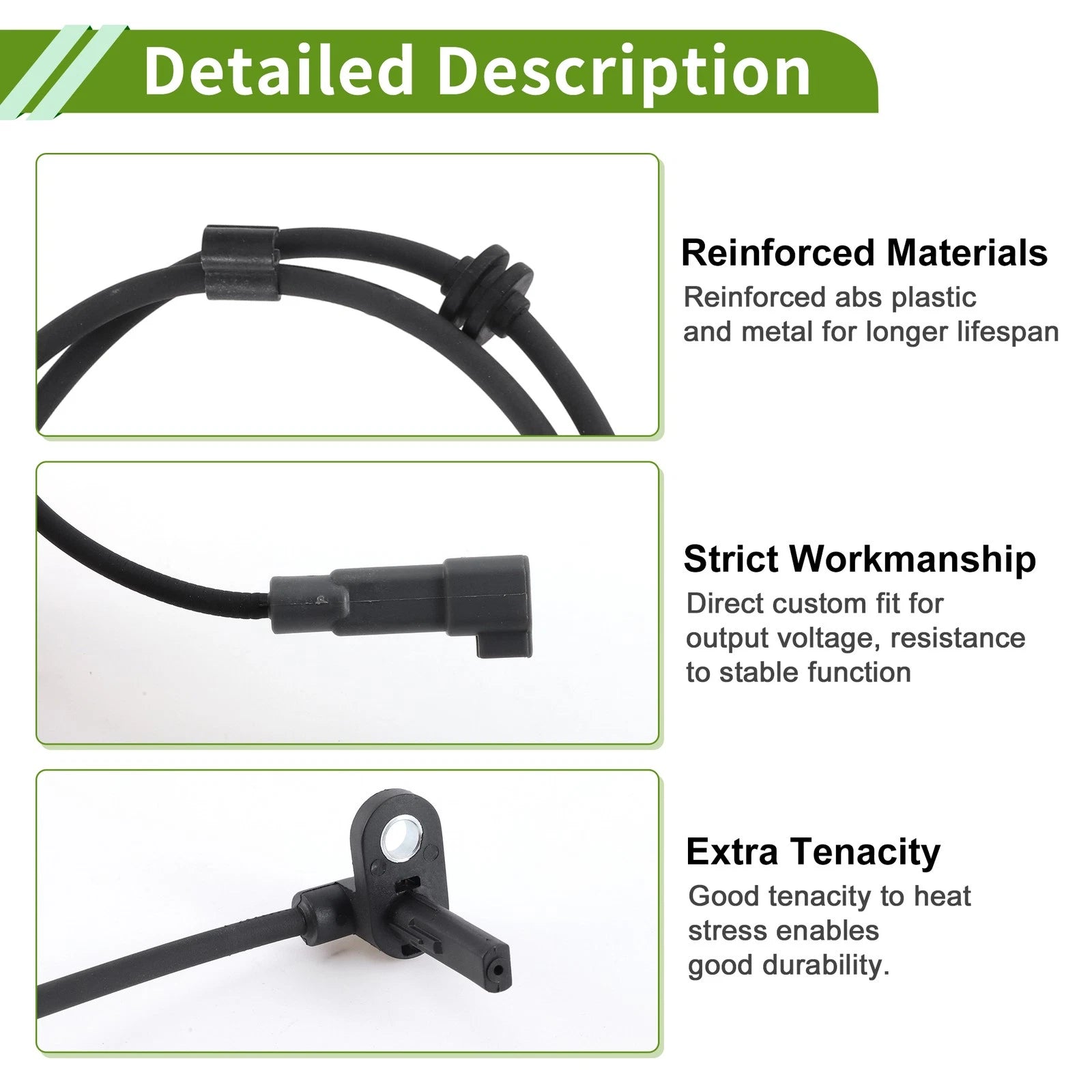 ABS Wheel Speed Sensor No. 95463473/AB1150 for Chevrolet Spark (2014)