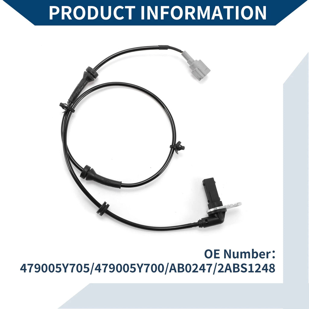 ABS Wheel Speed Sensor for Nissan Maxima (No. 479005Y705/479005Y700)