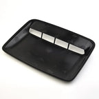 Hood Scoop Cover Air Flow Intake Bonnet Car Vent Gloss Black