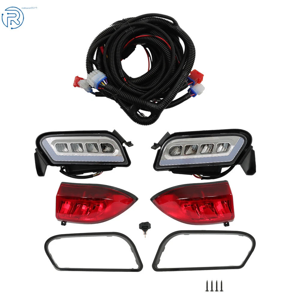 LED Headlight & Tail Light Kit for Club Car Tempo (2018–Present)