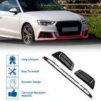Front Lower Bumper Grille for Audi A3 A3PA (2017–2020) Set of 1