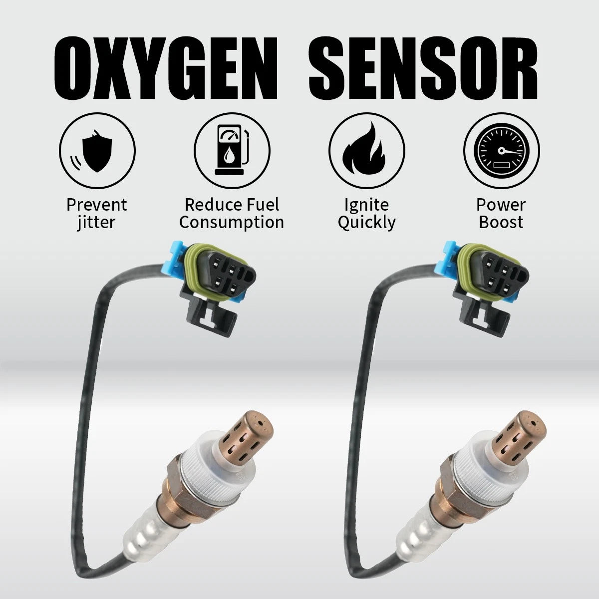 2X 234-4243 Oxygen O2 Sensor Kit for Saab 9-7X (2008–2009)