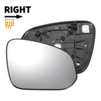 Right Side Mirror Glass w/ Backing Plate Heated for Toyota Tacoma 4Runner (2005–2023)
