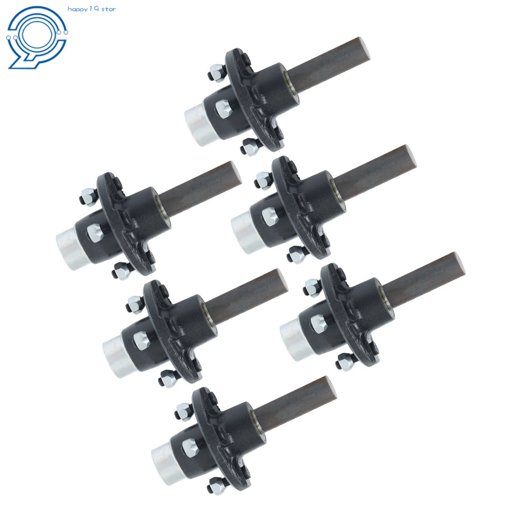 Set of 6 Trailer Axle Kits for Various Models (Year Range)