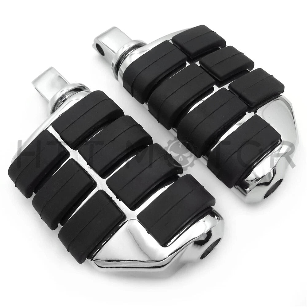 Chrome Replacement Dually Footpegs for Victory Cross Roads (2010–2017)