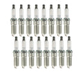 Set of 16 NGK Laser Iridium Spark Plugs for Ford F-250 F-350 (2011–2023)