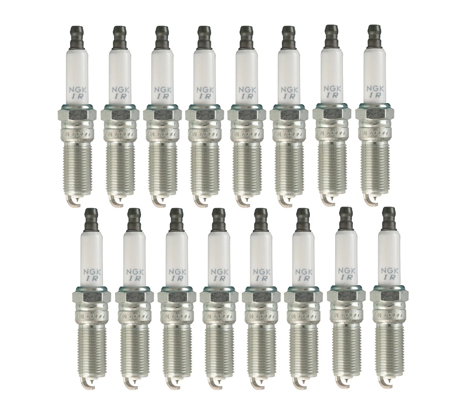 Set of 16 NGK Laser Iridium Spark Plugs for Ford F-250 F-350 (2011–2023)
