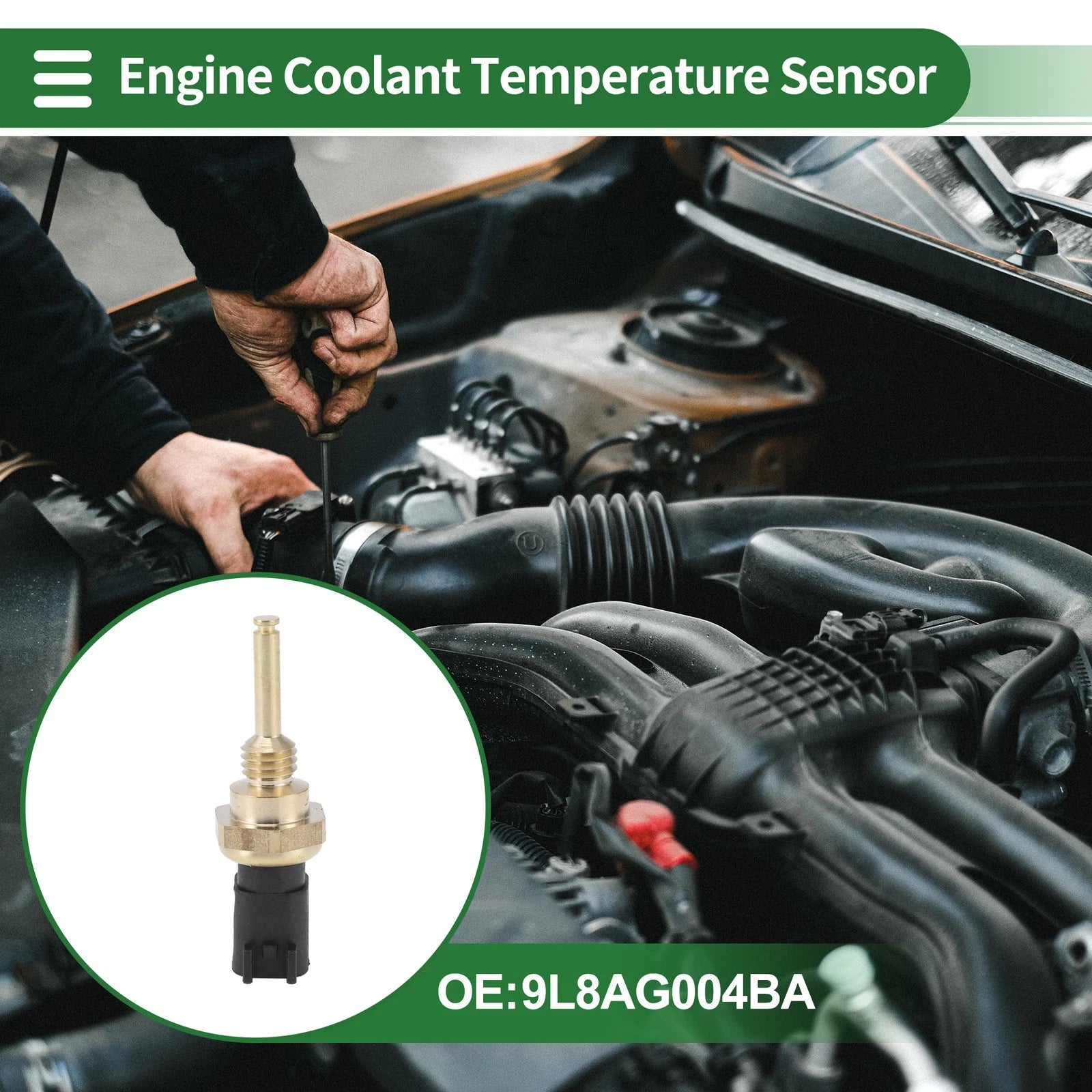 Engine Coolant Temperature Sensor No. 9L8AG004BA for Ford E-150 (2014)