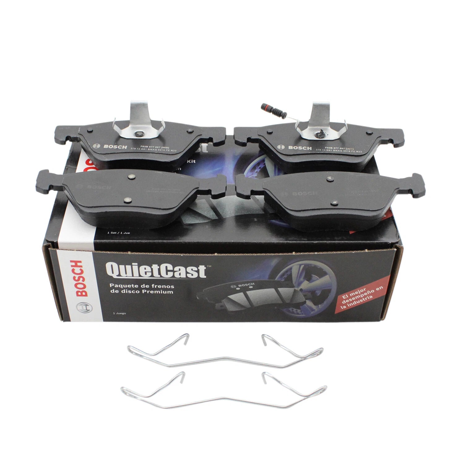 Bosch QuietCast Brake Pads for Chrysler Crossfire (2004–2008)
