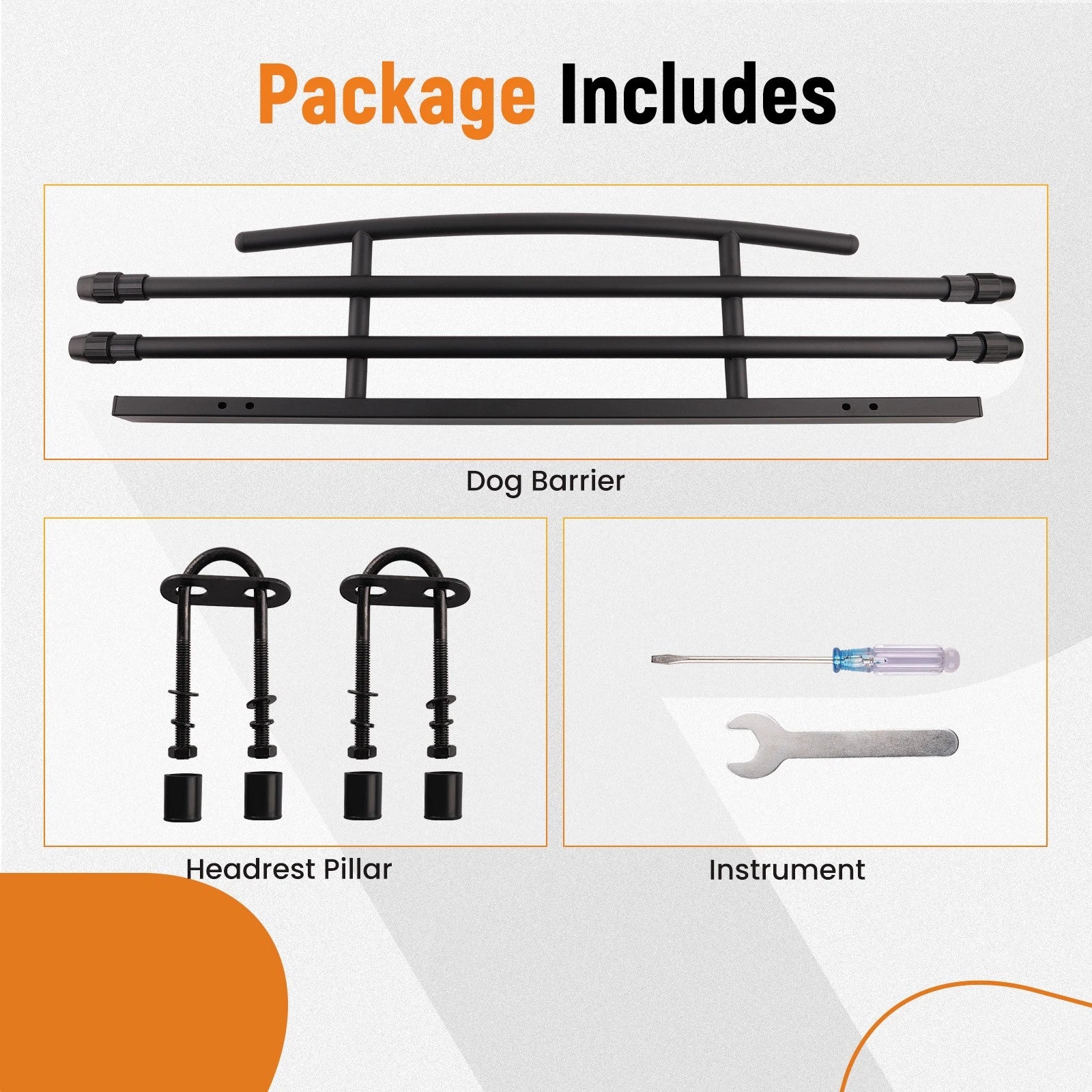 Adjustable Pet Divide Barrier for Tesla Model Y (2021–2023)