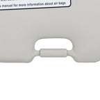 Set of 2 Sun Visors for Mazda 3 (2010–2013) Grey
