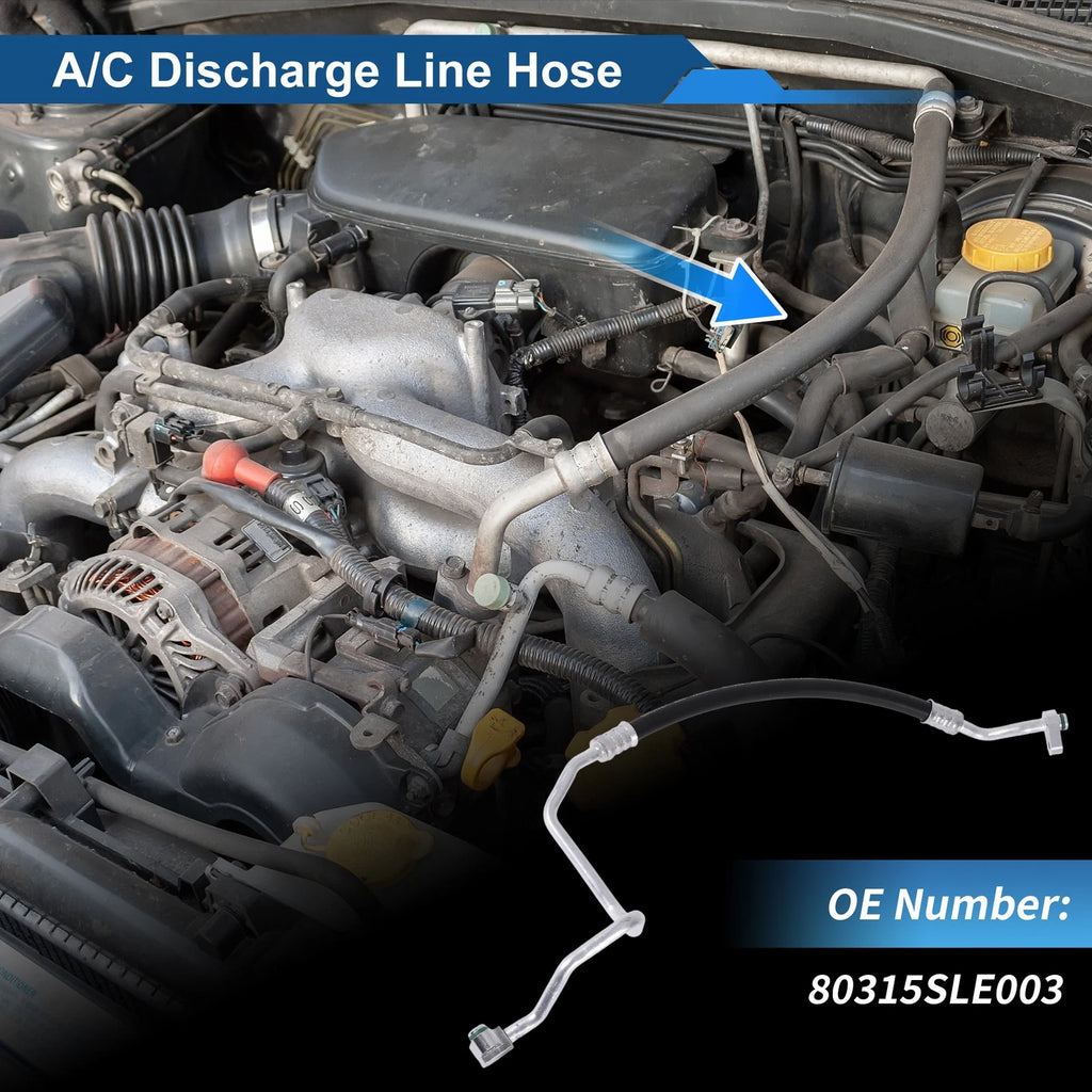 A/C Refrigerant Liquid Hose for Honda Odyssey (2005–2010) No. 80315SLE003