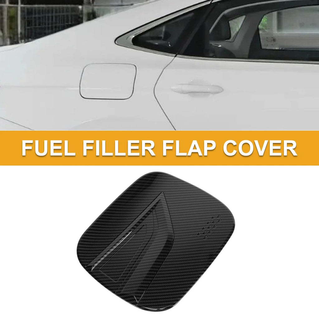 Fuel Tank Door Cap for Lexus NX (2022–2025) Carbon Fiber Black