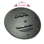 Black Fuel Door with Inserts for Chevrolet Camaro 
