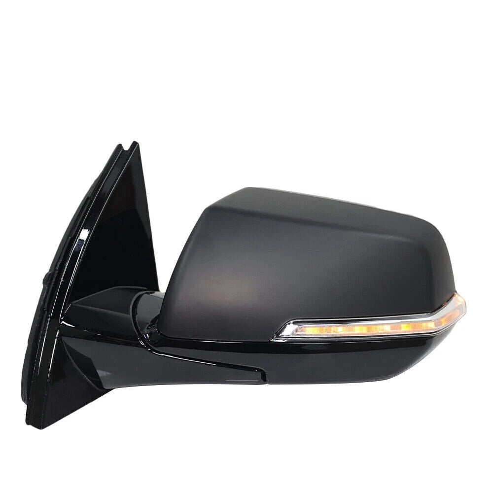 Side Mirror for Chevy Traverse (2018–2019) W/BSD, Camera, Turn Signal, 12 Pin Left