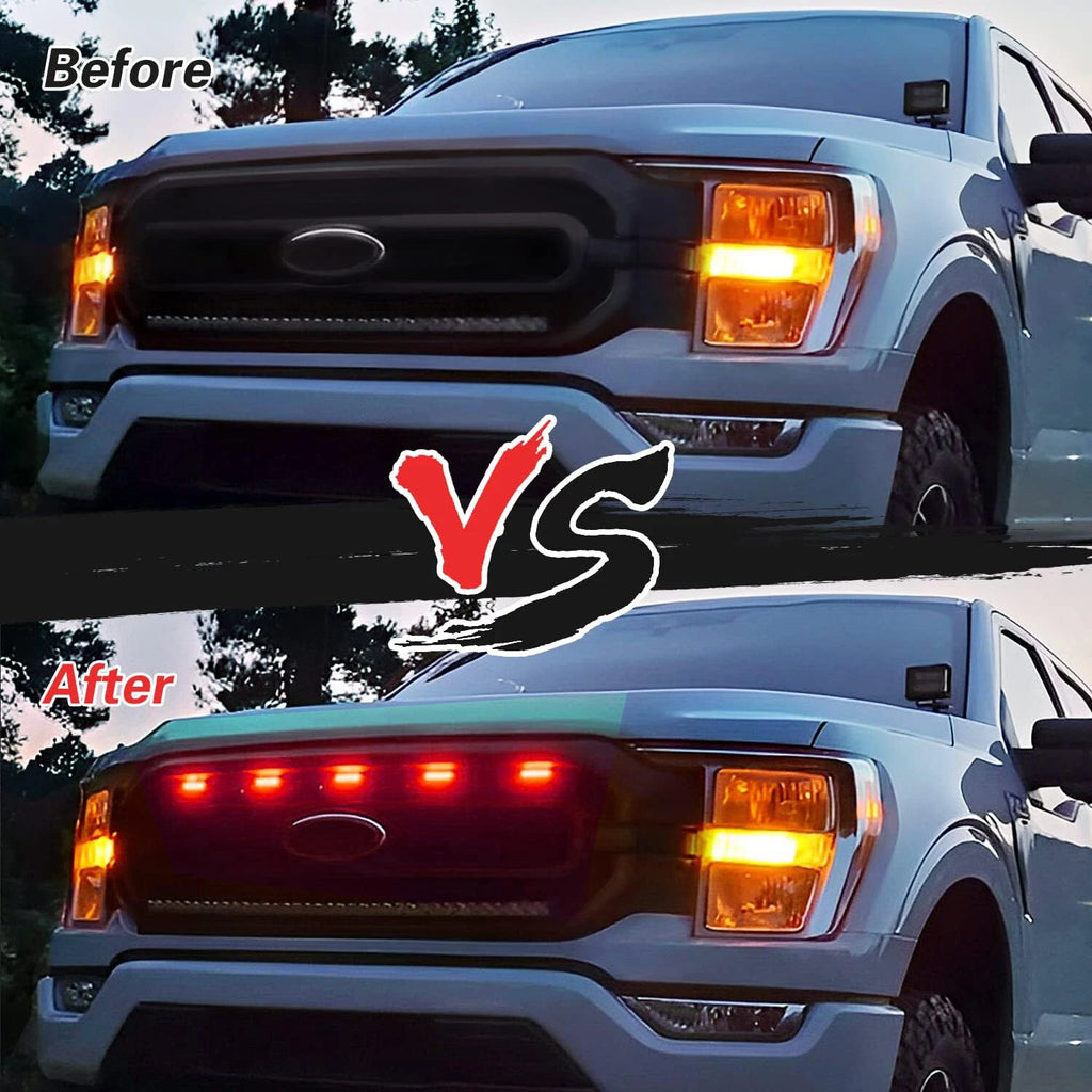 LED Raptor Lights for Ford F150 (2021–2022)