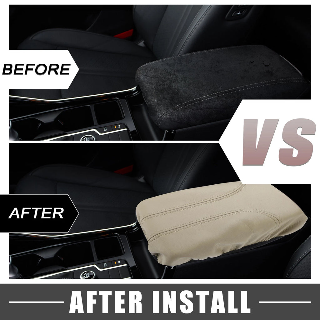 Armrest Cover Trim for Nissan Rogue (2014–2020) Beige
