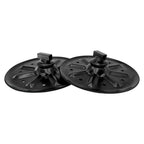Set of 2 Trailer Jack Landing Foot Plate Pad for A-Frame RV Boat (9 Inch)