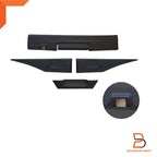 Matte Black Rear Tailgate Handle Cover for Mitsubishi Triton Ute (2019-2023)