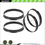 Set of 4 Wheel Hub Centric Rings ID-72.56 OD-74.1 mm for