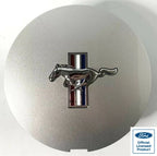 Wheel Center Hub Cap Replacement with Pony Logo for 1991-1993 Fox Body Mustang