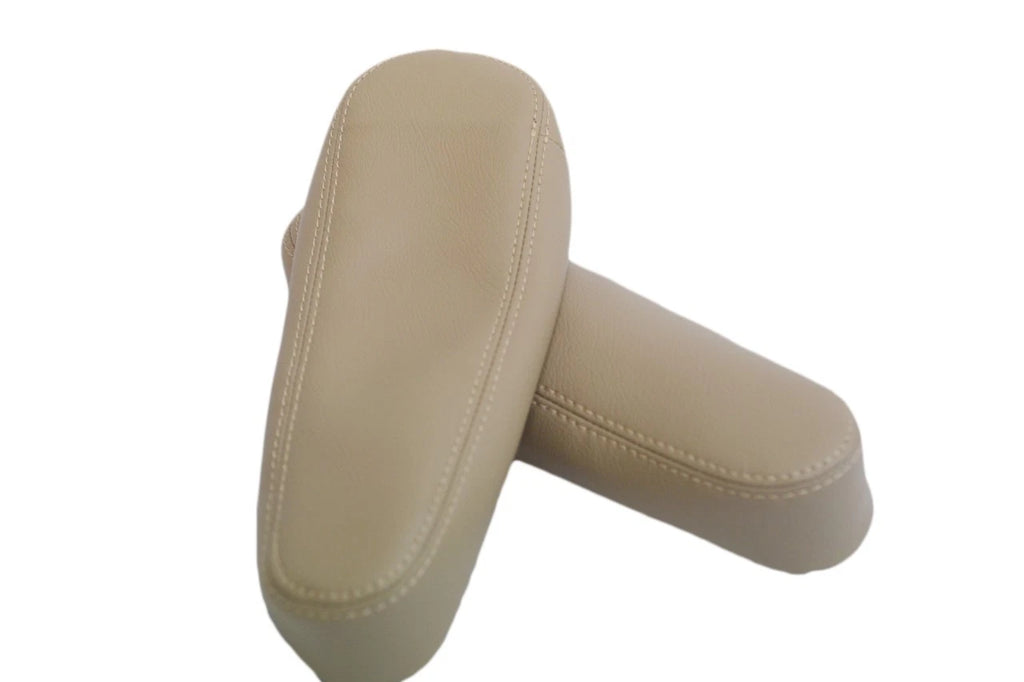 Front Seat Armrest Cover for Honda Element (2005–2011) - Beige Tan Vinyl