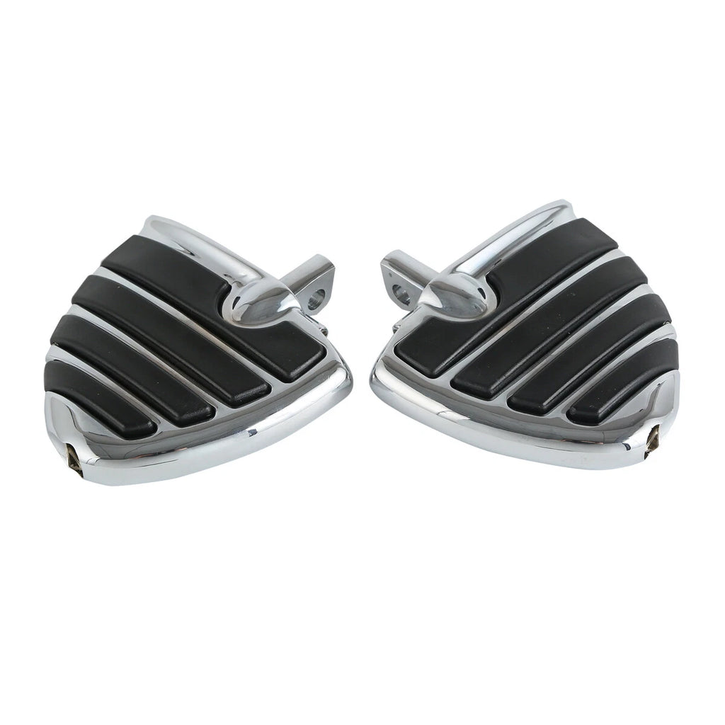 Chrome Highway Footpegs for Harley Touring Dyna V-Rod