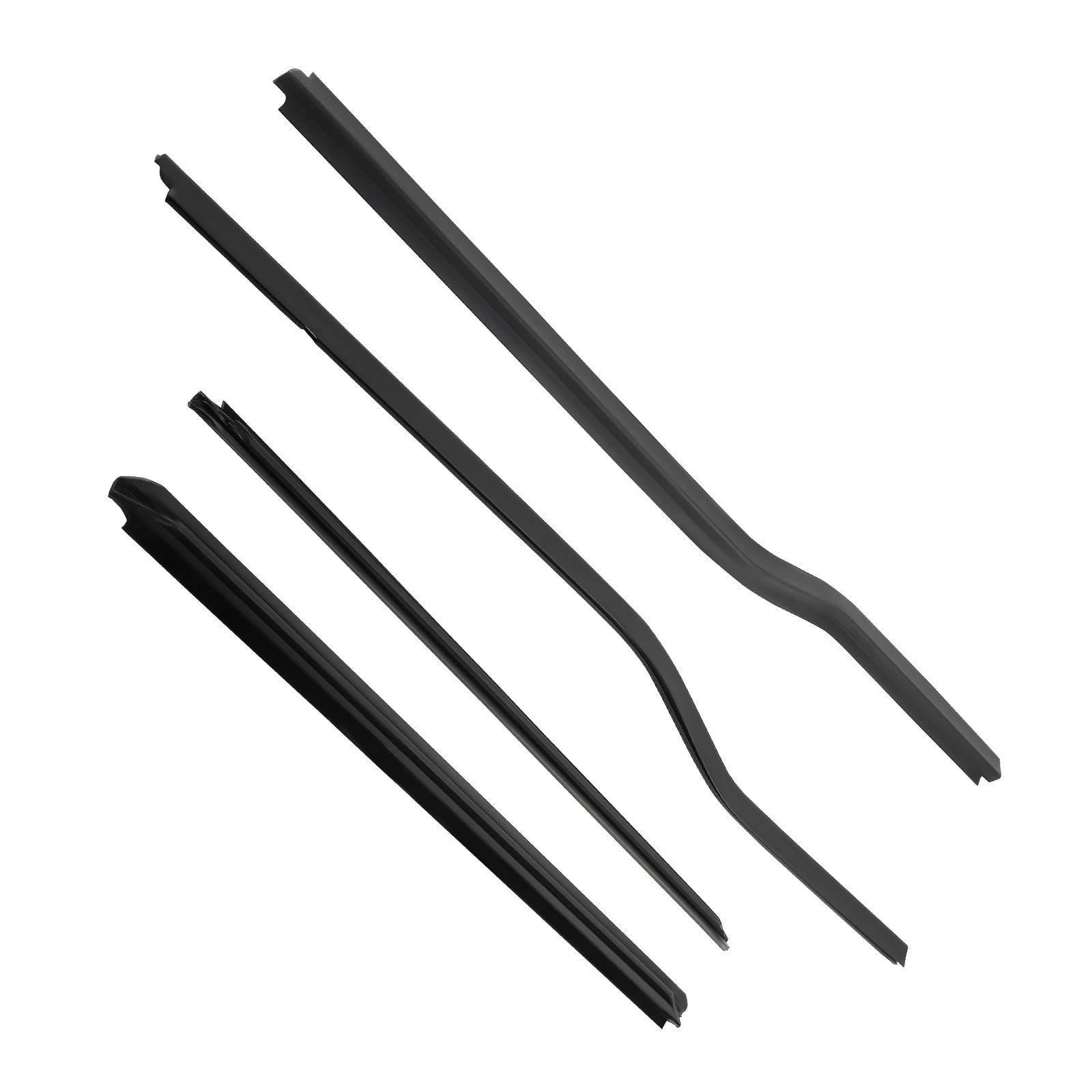 4X Window Weatherstrip Molding Trim Seals for Ford F-350/F-450/F-550 (1999–2016)