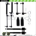 Set of 4 Tie Rod Ends for Lexus RX330 Toyota Highlander (2004–2006)