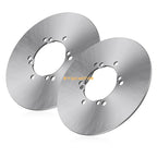 2 Front Brake Disc Rotors for Polaris Trail Boss 350L 4x4 (1990–1993) Xplorer 400 (1995–1998)