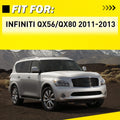 Front Pillar Interior Grab Bar Assist Handle for Infiniti QX56 QX80 (2011–2013)