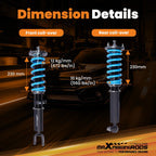 Coilover Shock and Spring Lowering Kit for BMW F10 520i 528i 535i 550i (2009-2016)