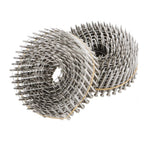Set of 3600 Stainless Steel Ring Shank Siding Nails 2” × .09”